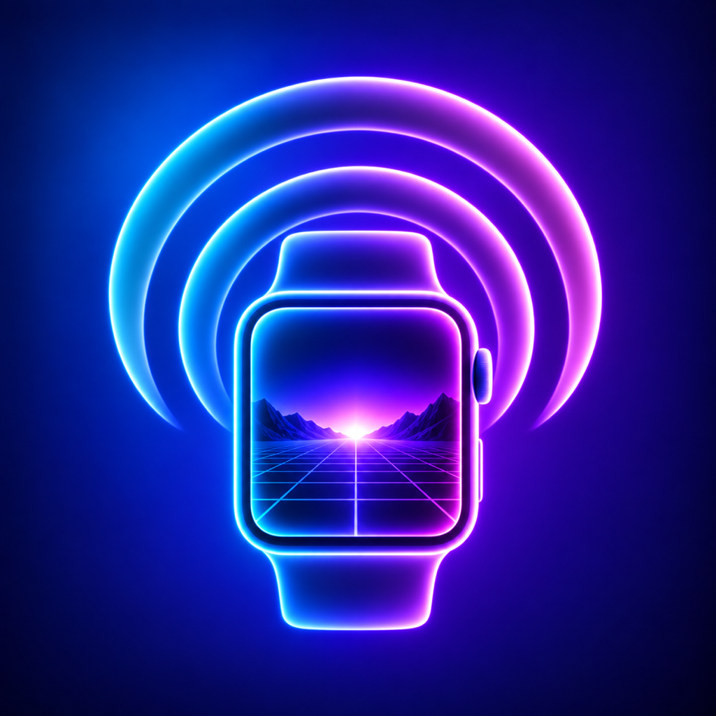 Planned Apple Watch companion remote concept icon
